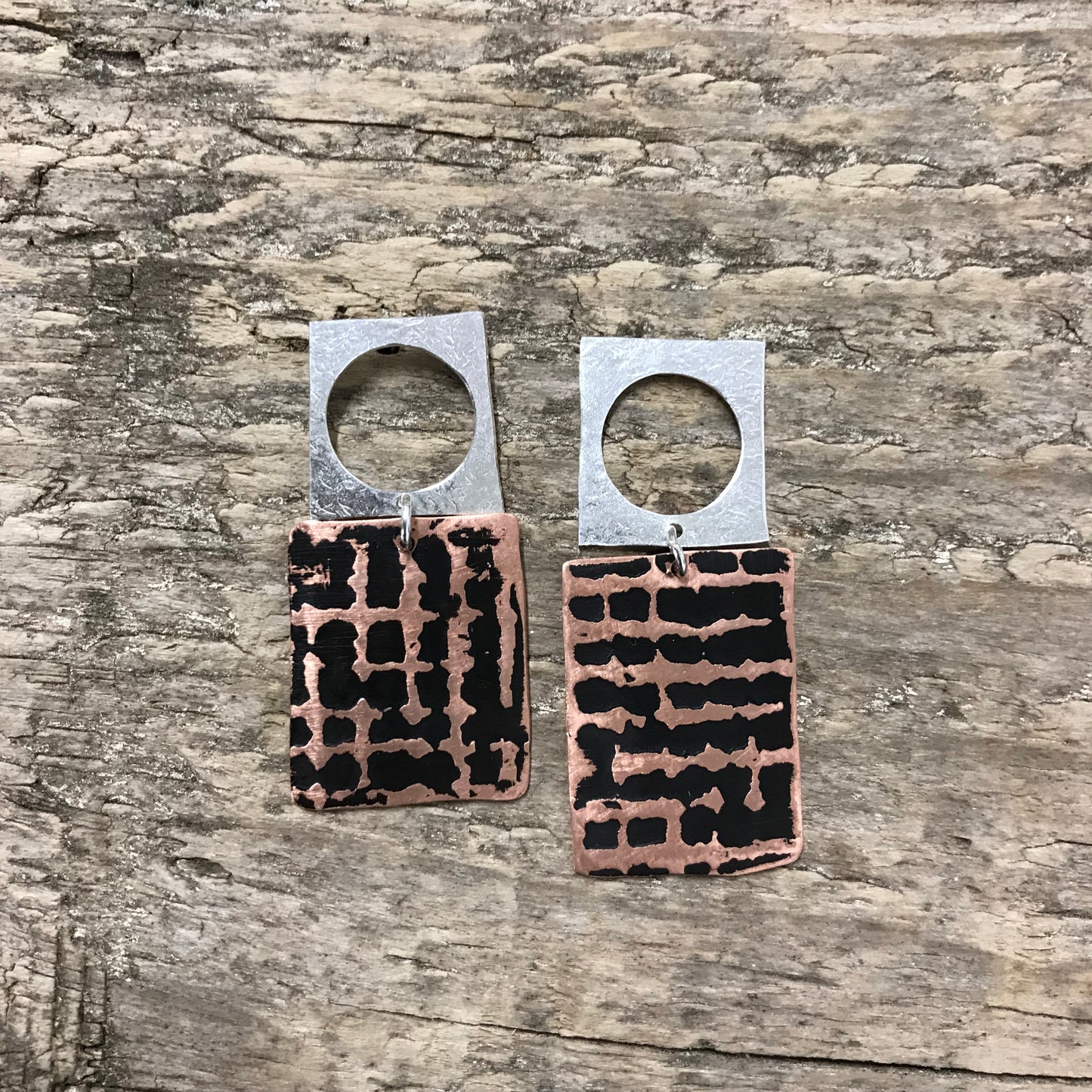 composed modular earrings