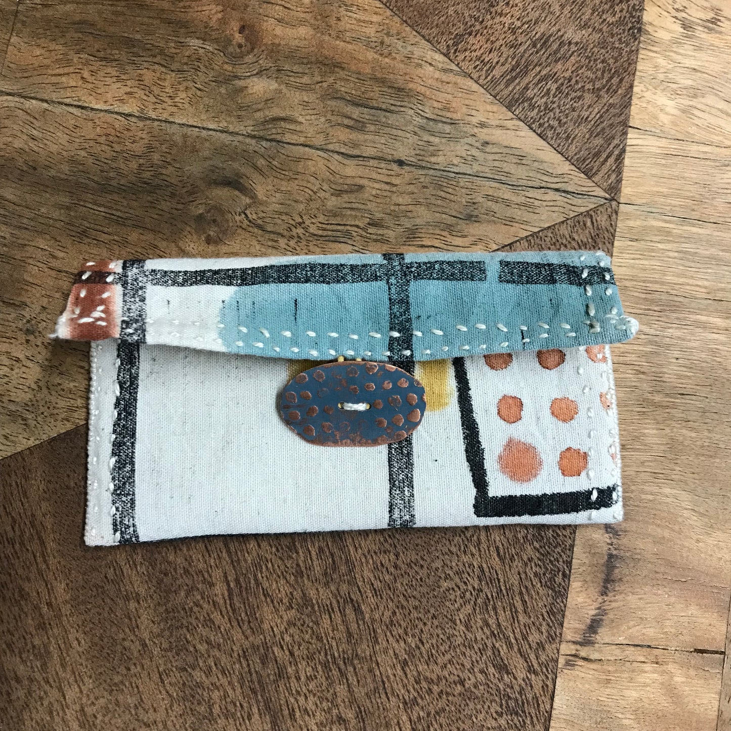 Linen purse no. 6