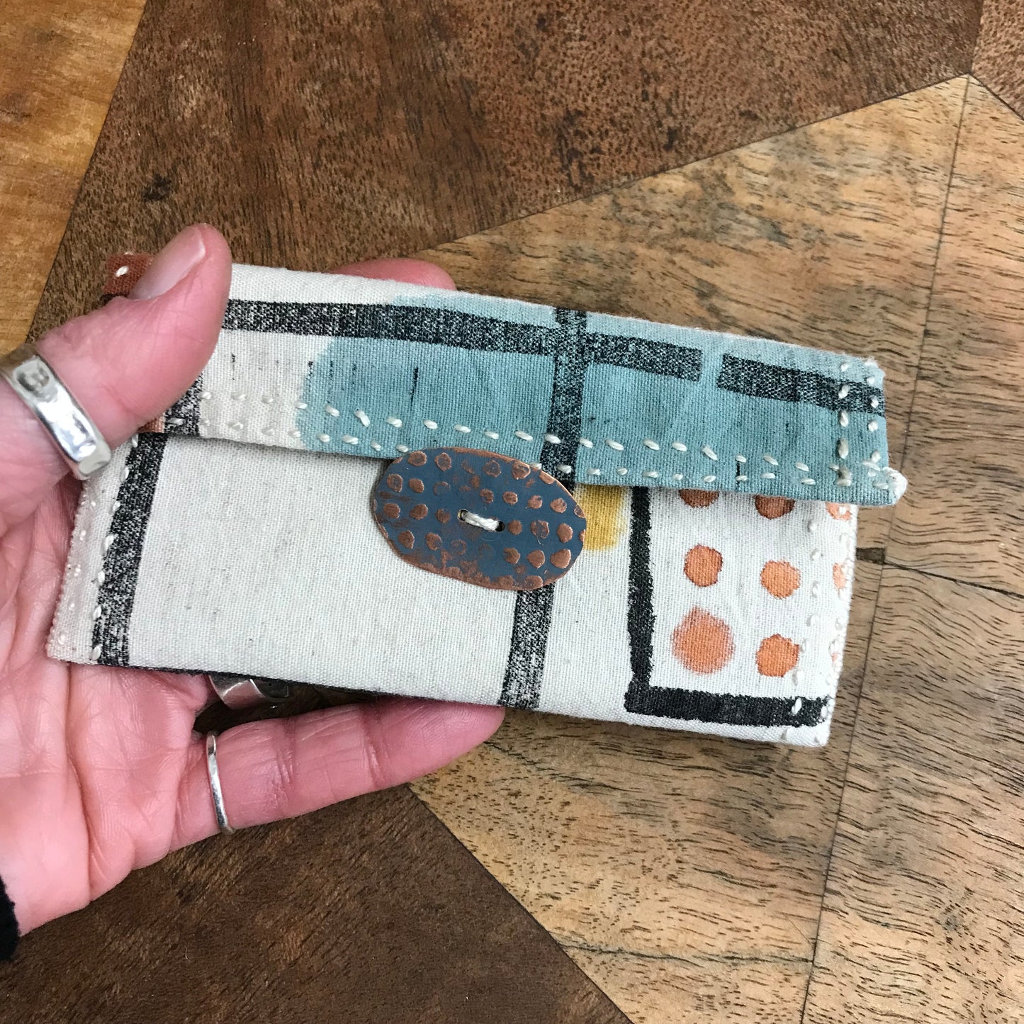 Linen purse no. 6