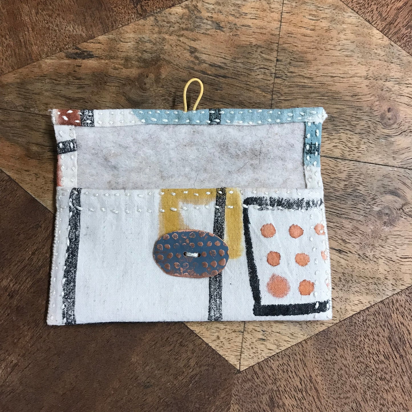 Linen purse no. 6