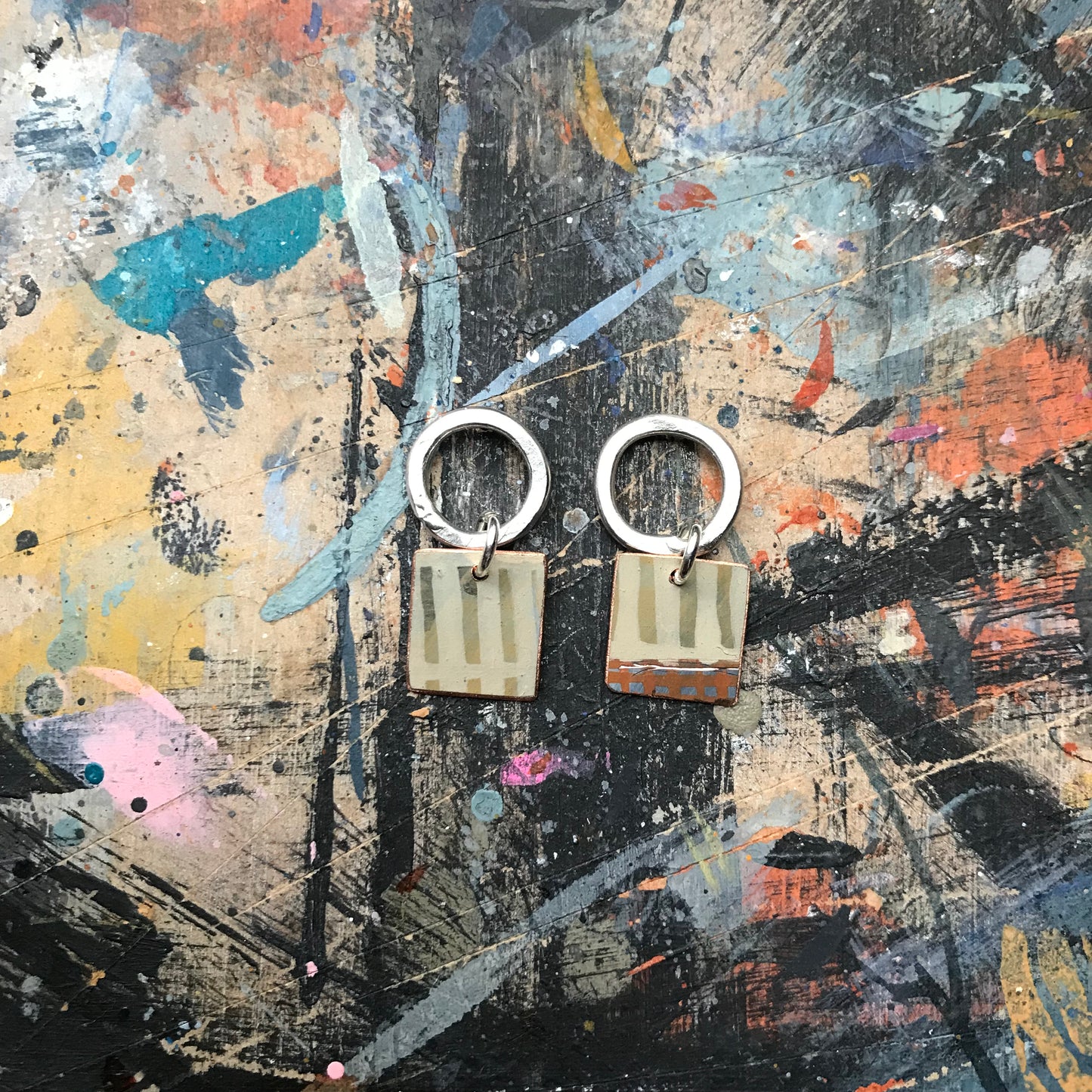 the peaceful ON THE CUSP earrings