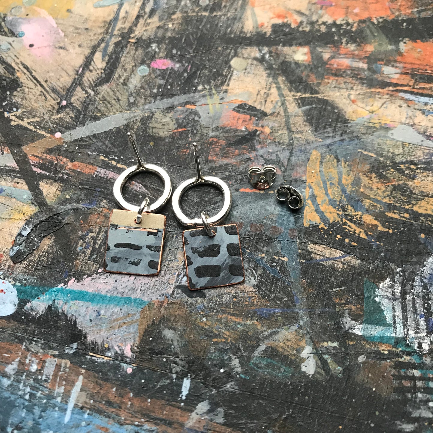 the peaceful ON THE CUSP earrings