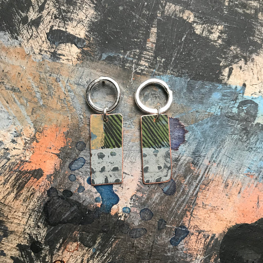 the ON PURPOSE earrings
