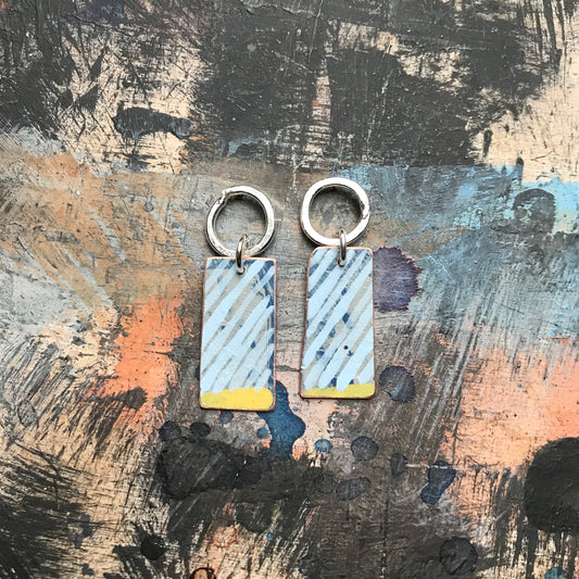the VERNAL DISSOLVING earrings