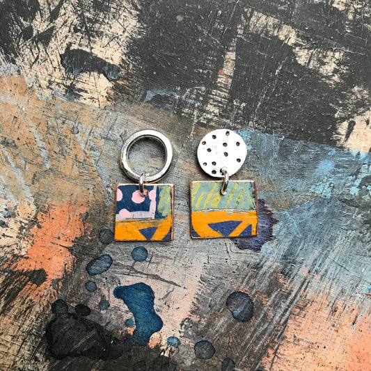 the SEAMLESSLY BEGINNING & ENDING earrings